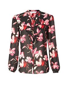 Homepage  Sale  Women  Tops  Windsmoor Cyclamen print frill