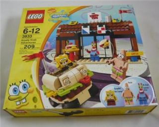LEGO 3833 Krusty Krab Adventures Spongebob Squarepants Series 6+ 209