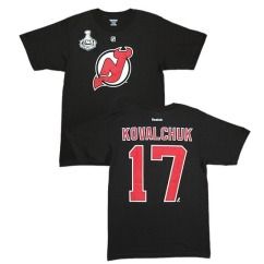 New Jersey Devils Ilya Kovalchuk Stanley Cup 2012 Black Jersey T Shirt
