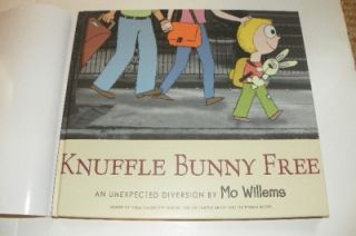 Knuffle Bunny Free MO Willems 2010 HC DJ 1st Ed 0061929573