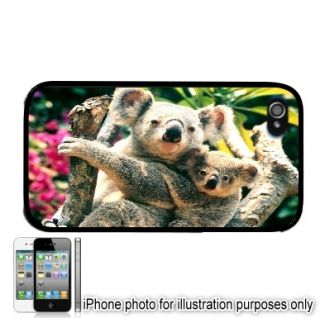 Koalas Koala Bear Photo Apple iPhone 4 4S Case Cover Skin Black