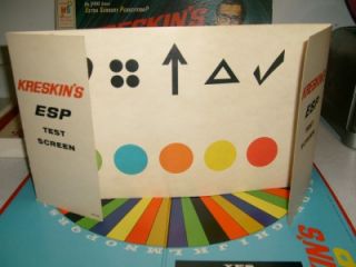 1966 Kreskins ESP Pendulum Milton Bradley Game Kreskin