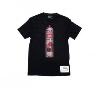 WeSC x Stash T Shirt Black XL Krylon Can Spray Recon
