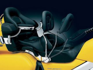 Kuryakyn 8990 Rider Quick Release Backrest for GL1800 Goldwing 2001