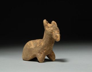 beautiful clay statue of a Horse   a Chinese Zodiac figure dating to
