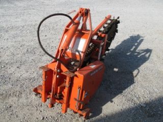 Kubota 5550A 3 PT Trencher Attachment for Tractors Hydraulic Lift PTO