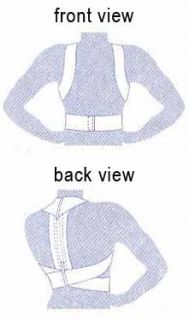 Posture Corrector Brace Upper Back Support Size S