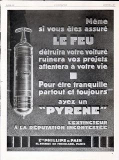 source l illustration this is a 1929 print ad for pyrene carefully