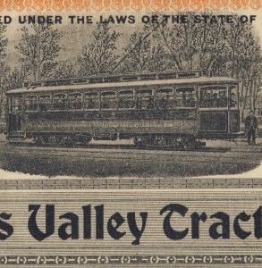Stock Arkansas Valley Traction Co La Junta Colorado Railroad