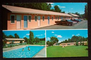 1960s Old Cars Vagabond Motel Lake Delton Wi Sauk Co PC