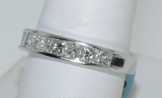 Kwiat 18 KT White Gold and Diamond Ring Band