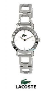 Authentic Lacoste Ladies Watch Inspiration Stainless Steel Silver