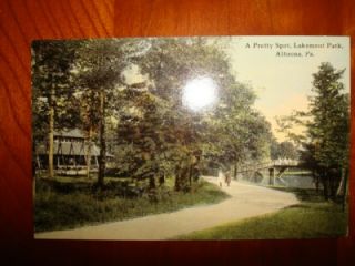 Vintage Altoona PA Postcards Logan House Lakemont