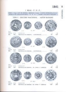 New Argentina Coin Catalog 1813 2012 by Janson