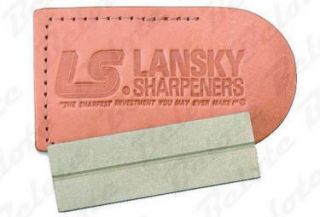 Lansky Fine Grit Diamond Pocket Stone w Pouch LDPST