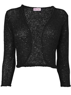 Phase Eight Sequin shrug Gold   
