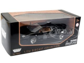 Lamborghini Countach Black 1 24 Diecast Model Car by Motormax 73219