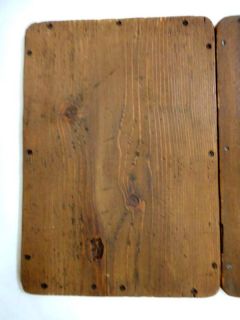 antique Victorian Double Chalkboard w Wood Frame LRG
