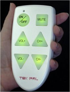 Tek PAL Large Button TV Remote Control