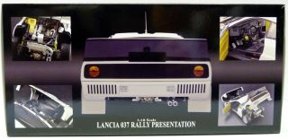 Kyosho Lancia 037 Rally Presentation White Edition 1 18 Scale Model