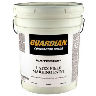 Gallon White Exterior Latex Field Marking Paint 44 655 5g