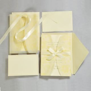 Pretty Butter Cream Jacket Laura Ashley Wedding Invitation Kit DIY 50