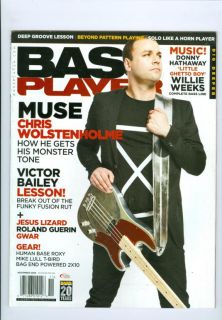 2009 Bass Player Magazine Chris Wolstenholme, Victor Bailey, Roland