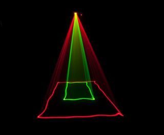 Chauvet Scorpion RGY Laser Light Effect Red Green Yellow Free 2 Bag