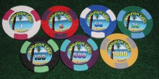 1000 Custom Laser Glossy Poker Chip Labels