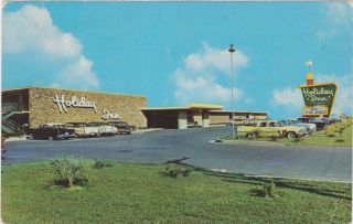 Laredo TX Holiday Inn US Hwy 81 83 Old Texas Motel Postcard