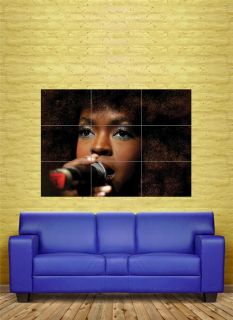 Lauryn Hill Hip Hop Music Custom Art Work Giant Poster Print 89 x 125