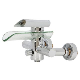 Mounted Waterfall Bathroom Basin Sink Faucets Copper Mixer Taps