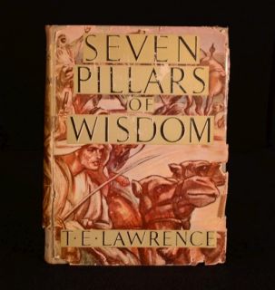 1936 Seven Pillars of Wisdom A Triumph by T E Lawrence