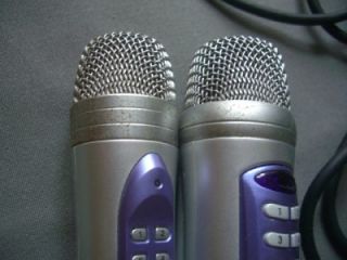 Lot Set Leadsinger Karaoke Dual Microphone LS 2100 200 Built in Songs