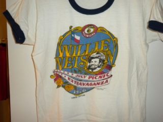 Vintage Original WILLIE NELSON Official Limited Edition 6th ANNUAL