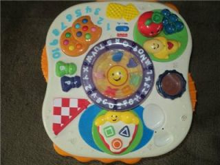 Fisher Price Laugh Learn Activity Table Lights Up Plays Music
