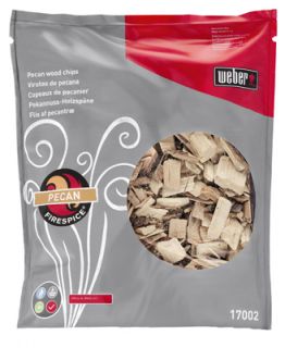 LB Pecan Wood Chip 210 CUIN Bag Can Also Be Used In Weber Gas Grills
