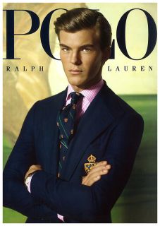 Polo Ralph Lauren Navy Blazer Sport Coat Jacket Gold Crest Buttons