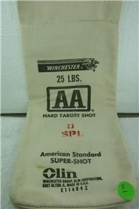 Winchester Lead Shot Bags AA Hard Target Shot 9 Special F