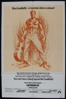 Leadbelly 76 Roger E Mosley 1SHT Movie Poster