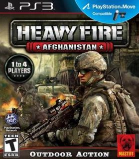 Heavy Fire Afghanistan Move Compatible War Combat Mountain Warfare PS3