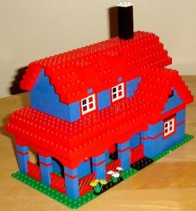 Lego 4956 Big Custom Lego House Number 2 Built from 4956 Creator Idea