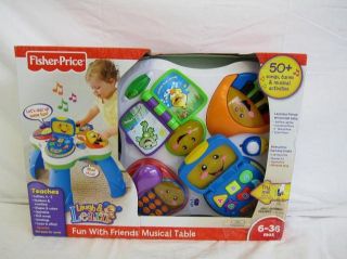 Fisher Price Laugh Learn Fun with Friends Musical Table 6 36 Months