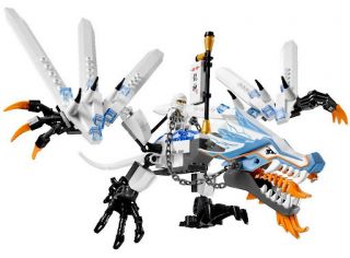 NEW Lego NINJAGO Set 2260 ICE DRAGON ATTACK Ninja ZANE Skeleton Krazy