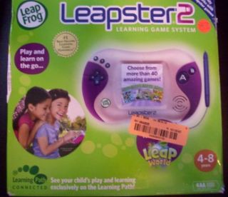 LeapFrog Enterprises Leapster 2 Learning Game System Pink Handheld O3