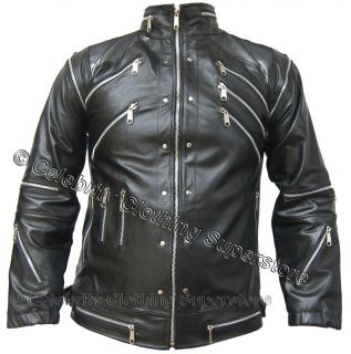 /MJ Pics/mj leather jackets/MJ leather black beat it jacket