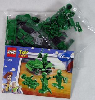 Lego Toy Story 7595 Army Men on Patrol 90 Pieces New 4 Minifigs