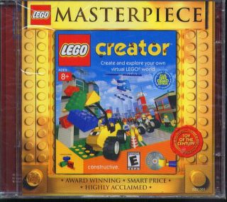 Lego Creator Ages 8 2 CDs for Win New SEALED JC