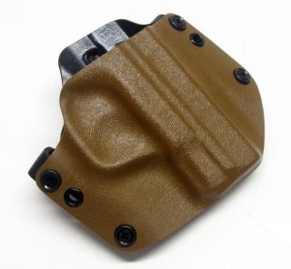 Concealment Holster Smith&Wesson M&P Shield Coyote Brown FBI Cant R.H