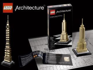 Lego Architecture Series Empire State Building New York Set 21002